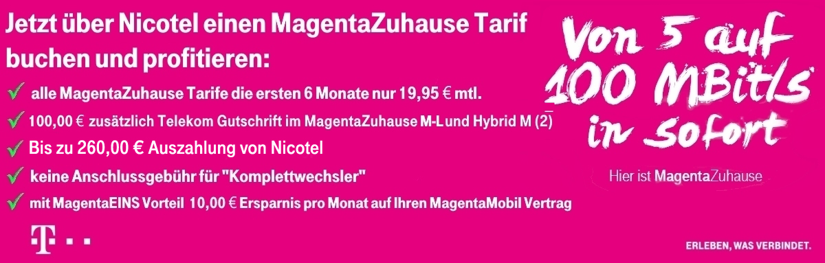 MagentaZuhause Banner